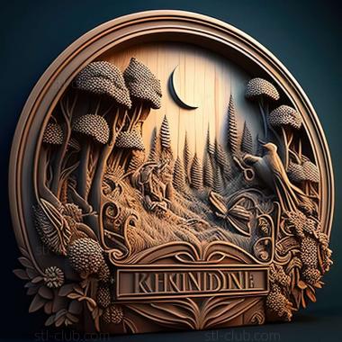 3D model kinkade trending (STL)